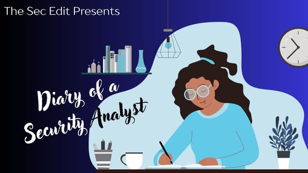 Diary of a Security Analyst: An Introduction